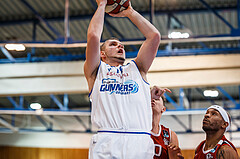 Basketball, Admiral Basketball Superliga 2019/20, Grunddurchgang 8.Runde, Oberwart Gunners, Traiskirchen Lions, Renato Poljak (16)