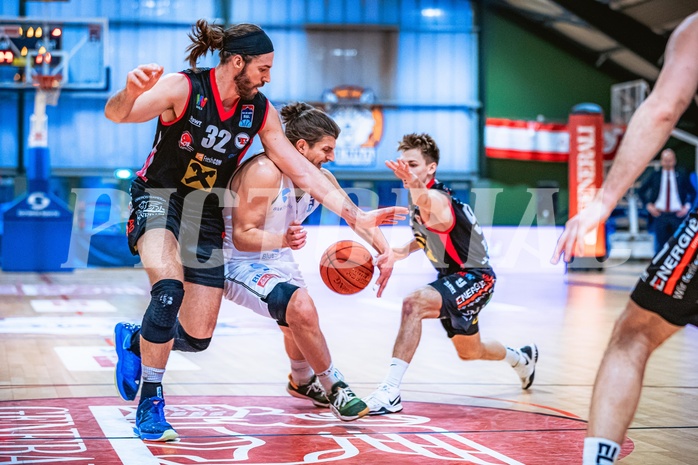 Basketball Basketball Superliga 2021/22, Grunddurchgang 15.Runde Vienna D.C. Timberwolves vs. Flyers Wels