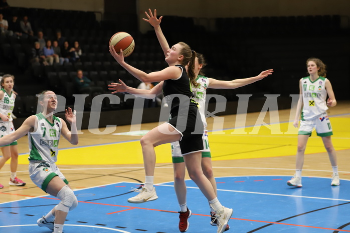 05.03.2022, Basketball Damen Superliga 2021/22, Grunddurchgang 14.Runde,  
UBI Graz vs. Basket Flames 