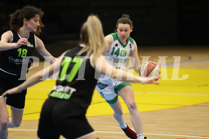 05.03.2022, Basketball Damen Superliga 2021/22, Grunddurchgang 14.Runde,  
UBI Graz vs. Basket Flames 