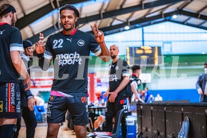 Basketball Basketball Superliga 2021/22, Grunddurchgang 15.Runde Vienna D.C. Timberwolves vs. Flyers Wels