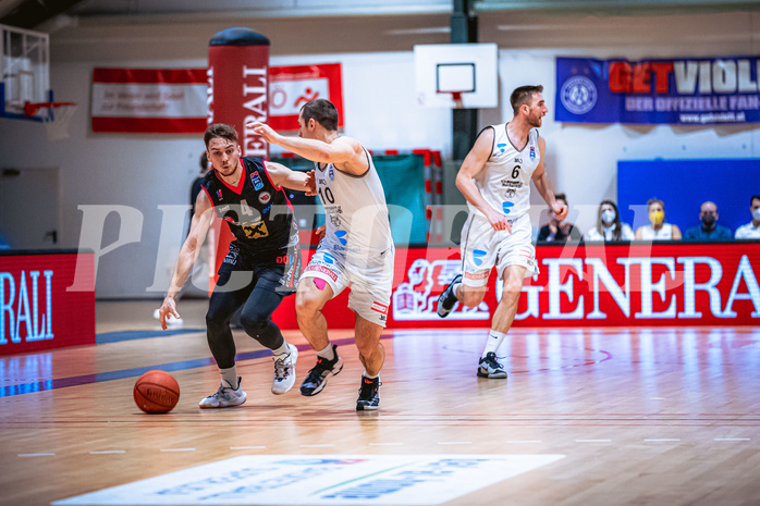 Basketball Basketball Superliga 2021/22, Grunddurchgang 15.Runde Vienna D.C. Timberwolves vs. Flyers Wels