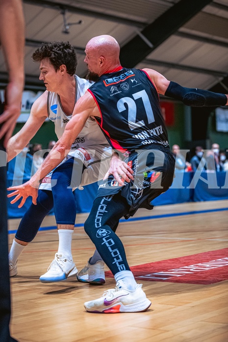 Basketball Basketball Superliga 2021/22, Grunddurchgang 15.Runde Vienna D.C. Timberwolves vs. Flyers Wels