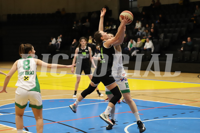 05.03.2022, Basketball Damen Superliga 2021/22, Grunddurchgang 14.Runde,  
UBI Graz vs. Basket Flames 
