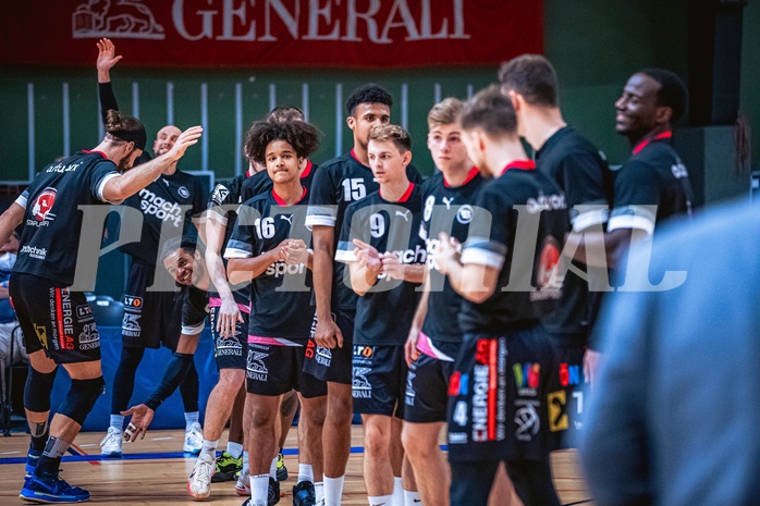 Basketball Basketball Superliga 2021/22, Grunddurchgang 15.Runde Vienna D.C. Timberwolves vs. Flyers Wels