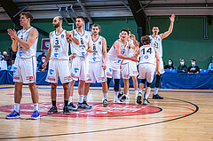 Basketball Basketball Superliga 2021/22, Grunddurchgang 15.Runde Vienna D.C. Timberwolves vs. Flyers Wels