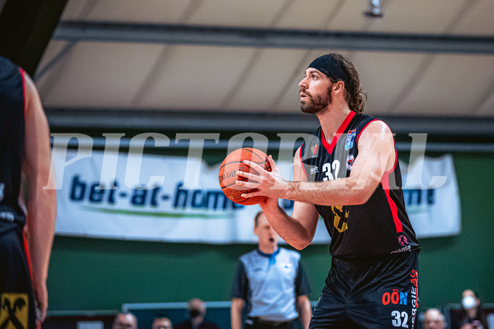 Basketball Basketball Superliga 2021/22, Grunddurchgang 15.Runde Vienna D.C. Timberwolves vs. Flyers Wels