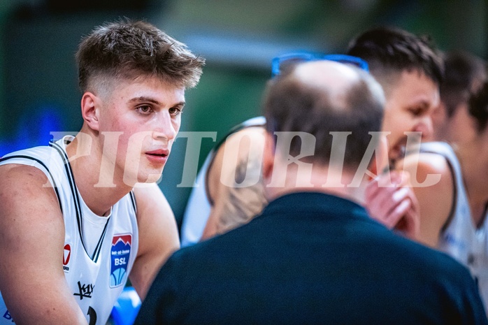 Basketball Basketball Superliga 2021/22, Grunddurchgang 15.Runde Vienna D.C. Timberwolves vs. Flyers Wels