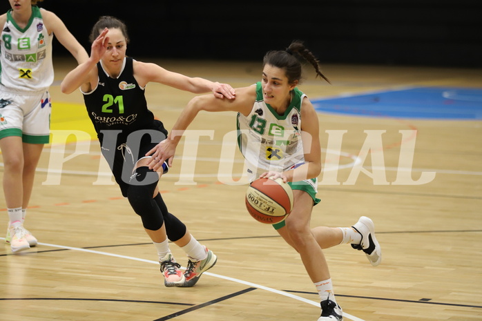 05.03.2022, Basketball Damen Superliga 2021/22, Grunddurchgang 14.Runde,  
UBI Graz vs. Basket Flames 