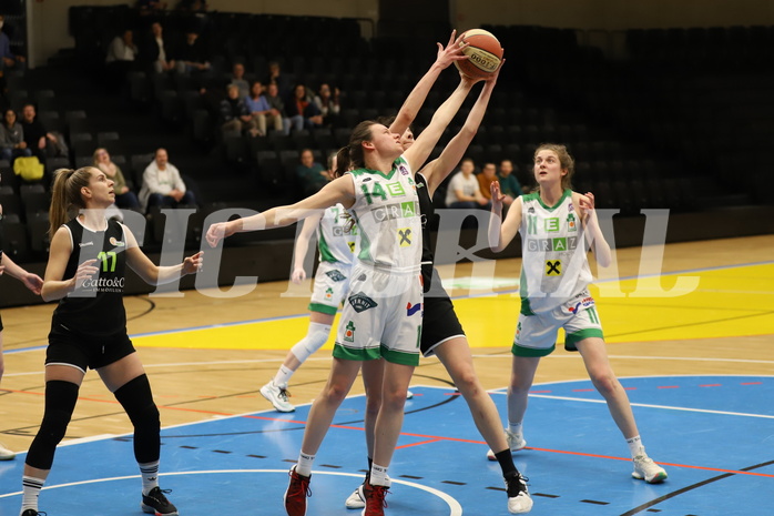 05.03.2022, Basketball Damen Superliga 2021/22, Grunddurchgang 14.Runde,  
UBI Graz vs. Basket Flames 