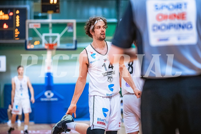 Basketball Basketball Superliga 2021/22, Grunddurchgang 15.Runde Vienna D.C. Timberwolves vs. Flyers Wels