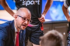 Basketball Basketball Superliga 2021/22, Grunddurchgang 15.Runde Vienna D.C. Timberwolves vs. Flyers Wels