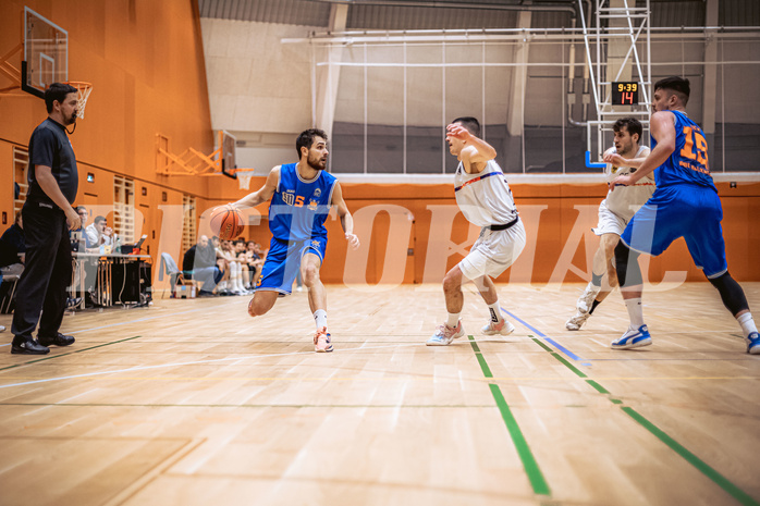 Basketball, Basketball Zweite Liga 2022/23, Grunddurchgang 10.Runde, Vienna United, BBU Salzburg, Raphael Miksch (5)