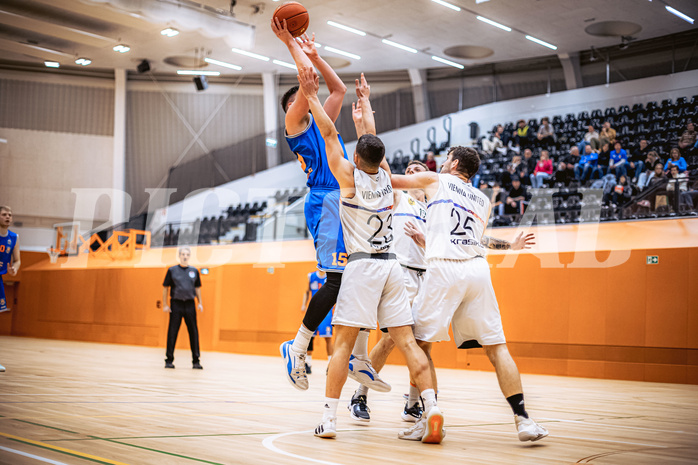 Basketball, Basketball Zweite Liga 2022/23, Grunddurchgang 10.Runde, Vienna United, BBU Salzburg, Marko Rakic (15)