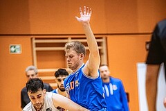 Basketball, Basketball Zweite Liga 2022/23, Grunddurchgang 10.Runde, Vienna United, BBU Salzburg, Alejandro Barbera Zapero (28), Asdren Drew Koka (10)