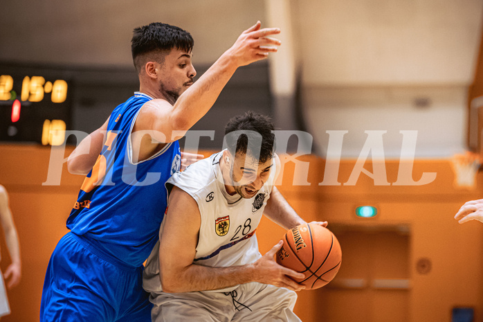 Basketball, Basketball Zweite Liga 2022/23, Grunddurchgang 10.Runde, Vienna United, BBU Salzburg, Marko Soldo (25)
