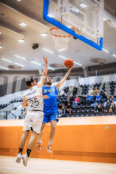 Basketball, Basketball Zweite Liga 2022/23, Grunddurchgang 10.Runde, Vienna United, BBU Salzburg, Marko Soldo (25), Marko Rakic (15)