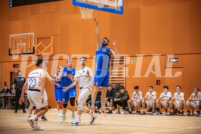 Basketball, Basketball Zweite Liga 2022/23, Grunddurchgang 10.Runde, Vienna United, BBU Salzburg, Marko Rakic (15)