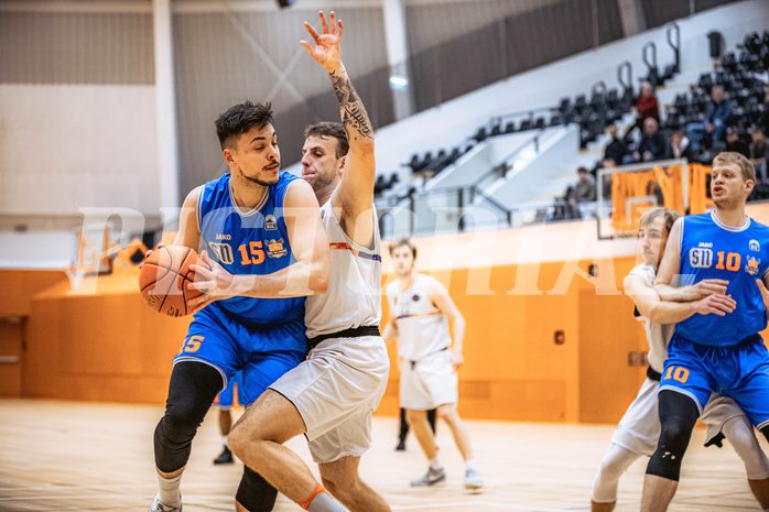 Basketball, Basketball Zweite Liga 2022/23, Grunddurchgang 10.Runde, Vienna United, BBU Salzburg, Marko Rakic (15)