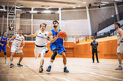 Basketball, Basketball Zweite Liga 2022/23, Grunddurchgang 10.Runde, Vienna United, BBU Salzburg, Philipp Steinmeyer (24), Adrian Mitchell (7)