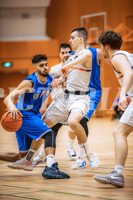 Basketball, Basketball Zweite Liga 2022/23, Grunddurchgang 10.Runde, Vienna United, BBU Salzburg, Adrian Mitchell (7)