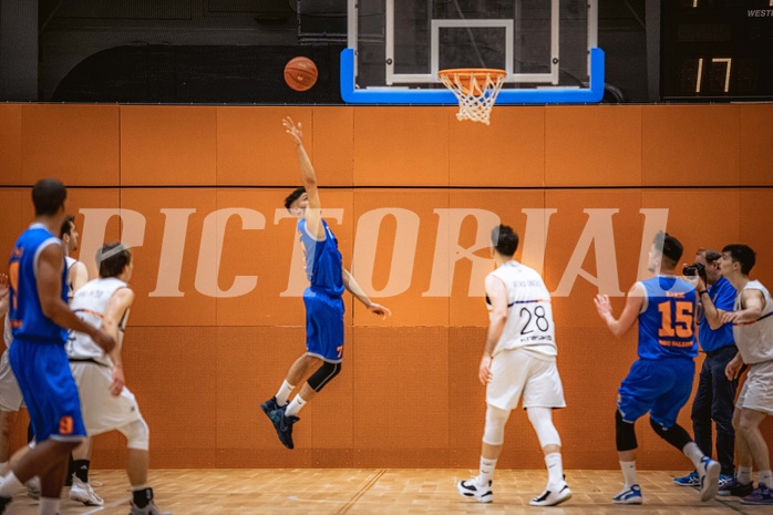 Basketball, Basketball Zweite Liga 2022/23, Grunddurchgang 10.Runde, Vienna United, BBU Salzburg, Adrian Mitchell (7)