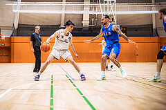 Basketball, Basketball Zweite Liga 2022/23, Grunddurchgang 10.Runde, Vienna United, BBU Salzburg, Bruno Golino (21), Kenan Biberovic (2)