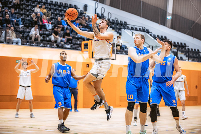 Basketball, Basketball Zweite Liga 2022/23, Grunddurchgang 10.Runde, Vienna United, BBU Salzburg, Vitalii Shorstkiy (19)
