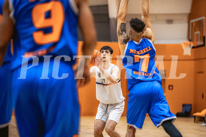 Basketball, Basketball Zweite Liga 2022/23, Grunddurchgang 10.Runde, Vienna United, BBU Salzburg, Bruno Golino (21)