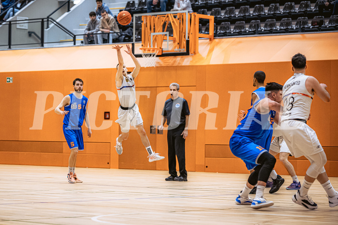 Basketball, Basketball Zweite Liga 2022/23, Grunddurchgang 10.Runde, Vienna United, BBU Salzburg, Oleksandr Ponosov (7)