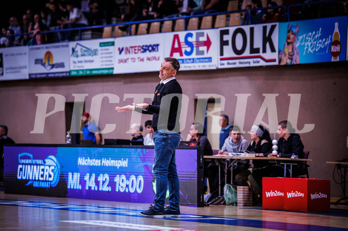 Basketball, win2day Basketball Superliga 2022/23, Grunddurchgang Runde 11, Oberwart Gunners, UBSC Graz, 