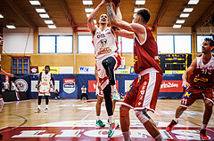 Basketball, win2day Basketball Superliga 2022/23, Grunddurchgang 1.Runde, Traiskirchen Lions, BC GGMT Vienna, Stefan Savic (13)