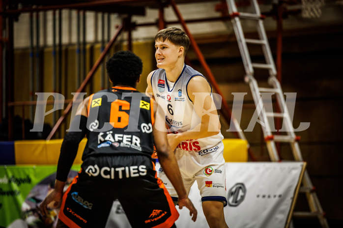 Basketball, win2day Basketball Superliga 2022/23, Grunddurchgang Runde 9, BBC Nord Dragonz, Fürstenfeld Panthers, 