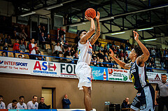 Basketball, win2day Basketball Superliga 2022/23, Grunddurchgang Runde 7, Oberwart Gunners, Gmunden Swans, 
