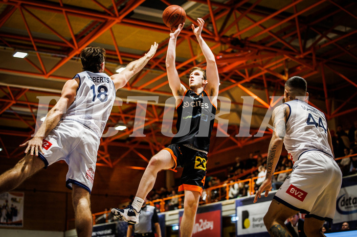 Basketball, win2day Basketball Superliga 2022/23, Grunddurchgang Runde 9, BBC Nord Dragonz, Fürstenfeld Panthers, 
