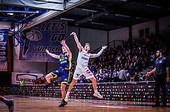 Basketball, win2day Basketball Superliga 2022/23, Grunddurchgang Runde 11, Oberwart Gunners, UBSC Graz, 
