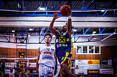 Basketball, win2day Basketball Superliga 2022/23, Grunddurchgang Runde 11, Oberwart Gunners, UBSC Graz, 