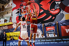 Basketball, win2day Basketball Superliga 2022/23, Grunddurchgang 1.Runde, Traiskirchen Lions, BC GGMT Vienna, Fabricio Vay (11)