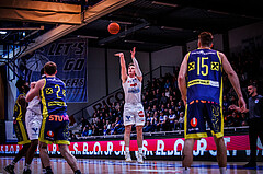 Basketball, win2day Basketball Superliga 2022/23, Grunddurchgang Runde 11, Oberwart Gunners, UBSC Graz, 