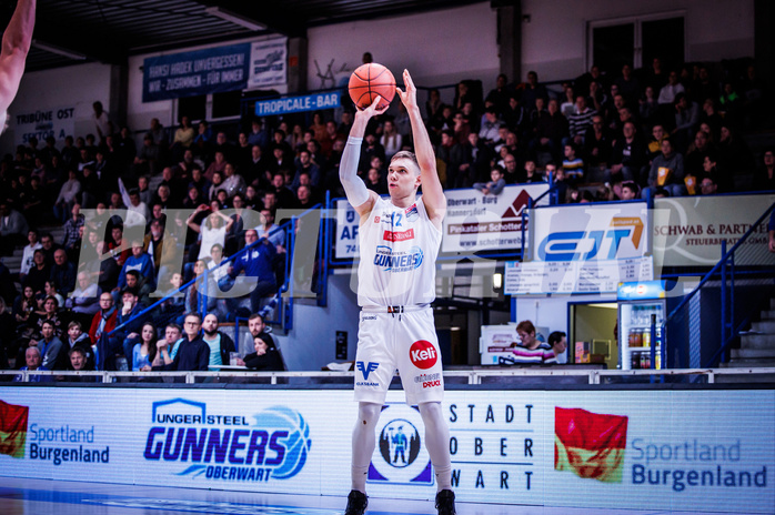 Basketball, win2day Basketball Superliga 2022/23, Grunddurchgang Runde 11, Oberwart Gunners, UBSC Graz, 