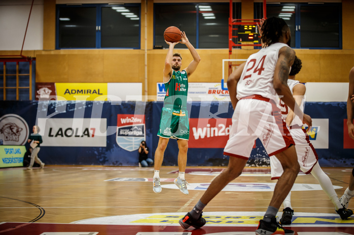 Basketball, win2day Basketball Superliga 2022/23, Grunddurchgang 7.Runde, Traiskirchen Lions, Kapfenberg Bulls, 