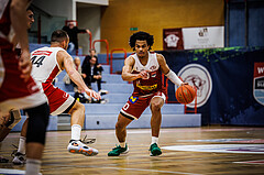 Basketball, win2day Basketball Superliga 2022/23, Grunddurchgang 1.Runde, Traiskirchen Lions, BC GGMT Vienna, Evan Taylor (10)