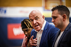 Basketball, win2day Basketball Superliga 2022/23, Grunddurchgang 1.Runde, Traiskirchen Lions, BC GGMT Vienna, Aramis Naglic (Head Coach)