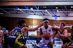 Basketball, win2day Basketball Superliga 2022/23, Grunddurchgang Runde 11, Oberwart Gunners, UBSC Graz, 