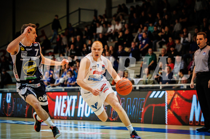 Basketball, win2day Basketball Superliga 2022/23, Grunddurchgang Runde 7, Oberwart Gunners, Gmunden Swans, 