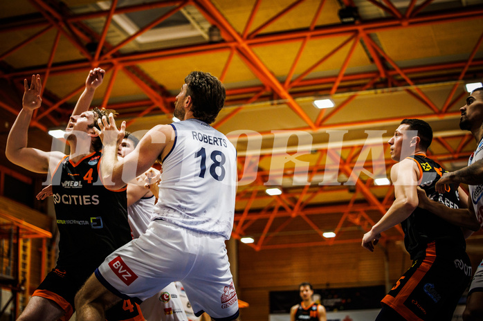Basketball, win2day Basketball Superliga 2022/23, Grunddurchgang Runde 9, BBC Nord Dragonz, Fürstenfeld Panthers, 