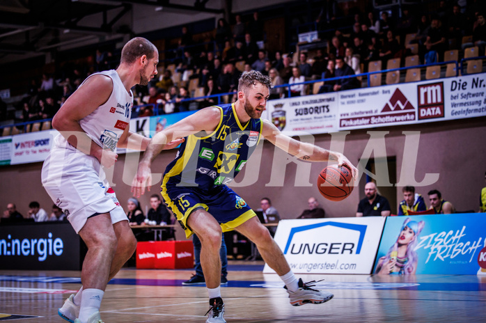 Basketball, win2day Basketball Superliga 2022/23, Grunddurchgang Runde 11, Oberwart Gunners, UBSC Graz, 