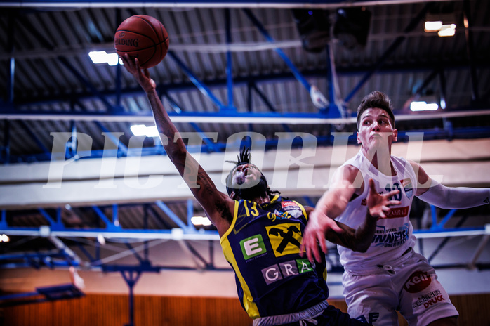Basketball, win2day Basketball Superliga 2022/23, Grunddurchgang Runde 11, Oberwart Gunners, UBSC Graz, 