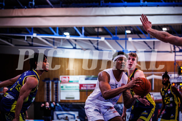 Basketball, win2day Basketball Superliga 2022/23, Grunddurchgang Runde 11, Oberwart Gunners, UBSC Graz, 