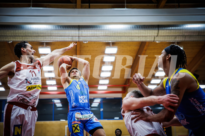 Basketball, win2day Basketball Superliga 2022/23, Grunddurchgang 10.Runde, Traiskirchen Lions, SKN St. Pölten, 